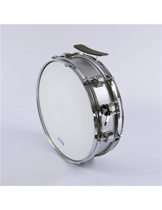 CAJA BANDA METÁLICA 35,5 Ø x 10 cm. (14"Ø x4") - casco de aluminio