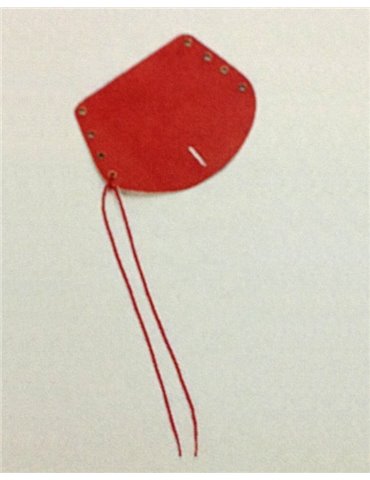 MANOPLA CORNETA CORTA roja