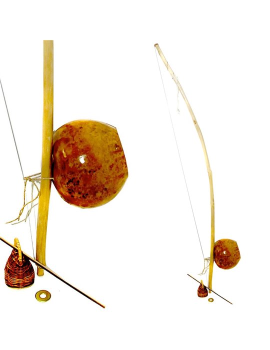 Berimbau natural pequeño, 130cm
