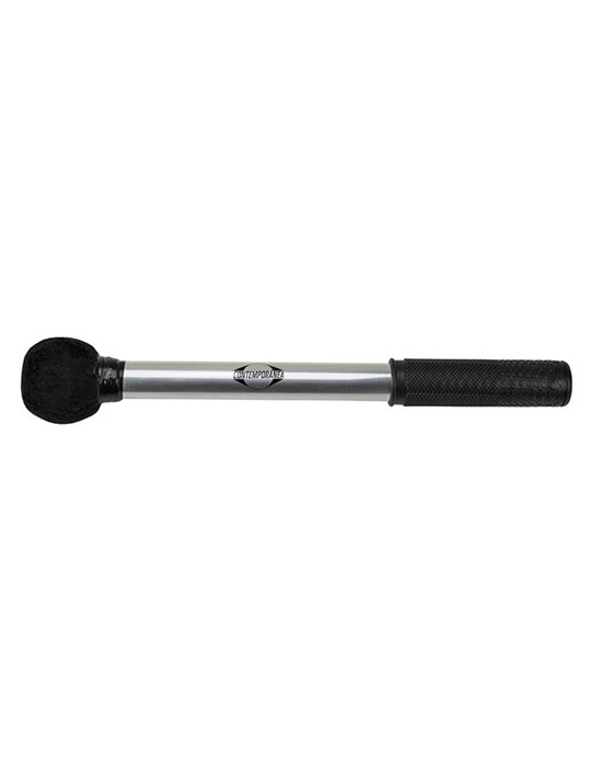 Maza surdo aluminio 30cm negra Contemporanea