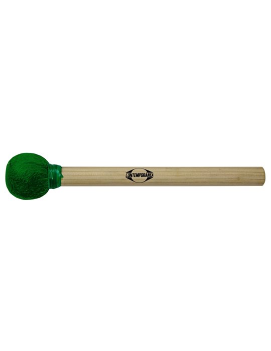 Maza surdo de madera 30cm verde