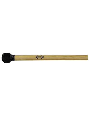 Maza surdo de madera 35cm negra