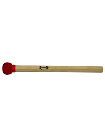 Maza surdo de madera 35cm roja