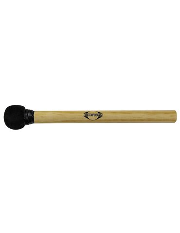 Maza surdo de madera 30cm negra