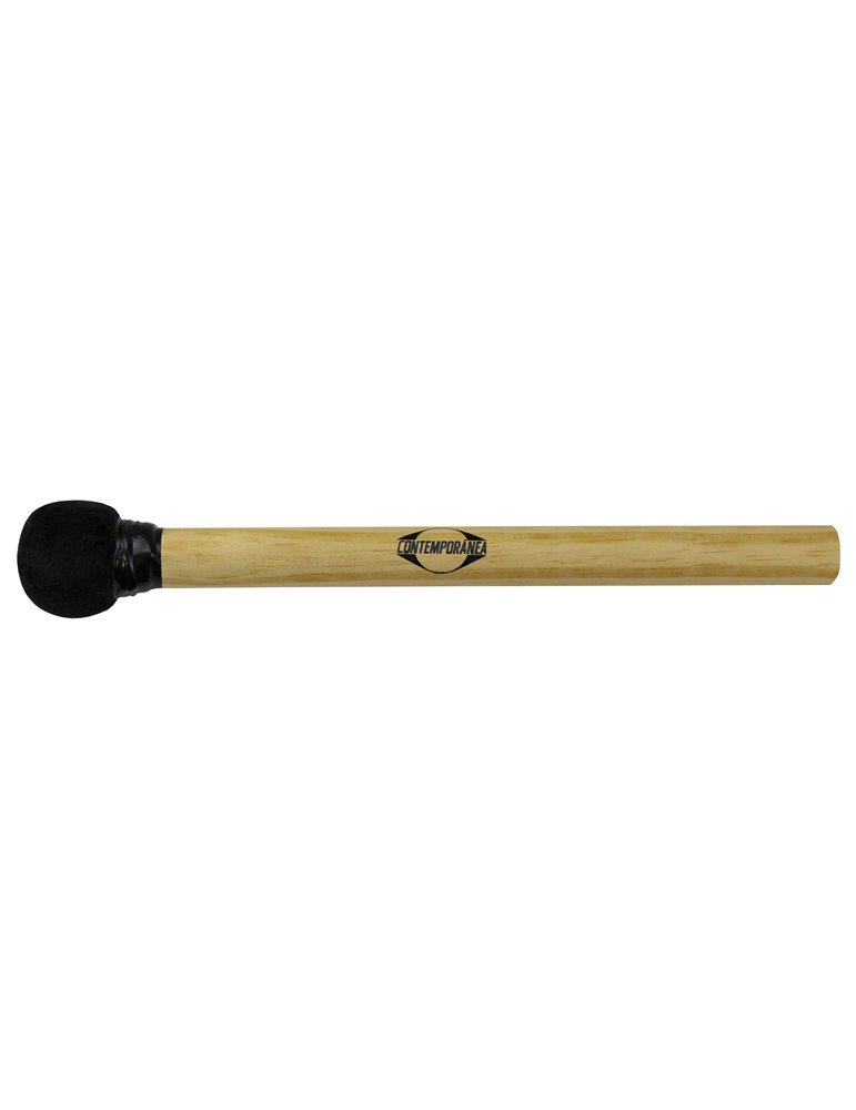 Maza surdo de madera 30cm negra