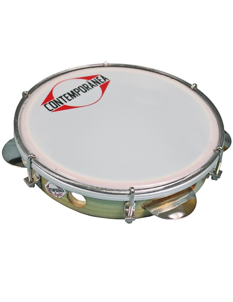 Pandeiro 8" madera membrana sintética Contemporanea Light