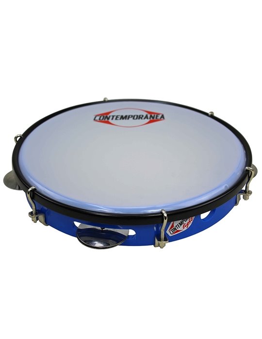 Pandeiro 10" fibra membrana sintética Contemporanea Light