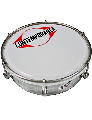 Tamborim 6" aluminio 6 tensores Contemporanea Light
