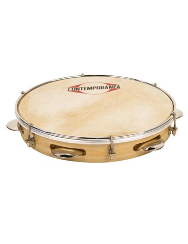 Panderio 10" madera membrana piel Pro Contemporanea