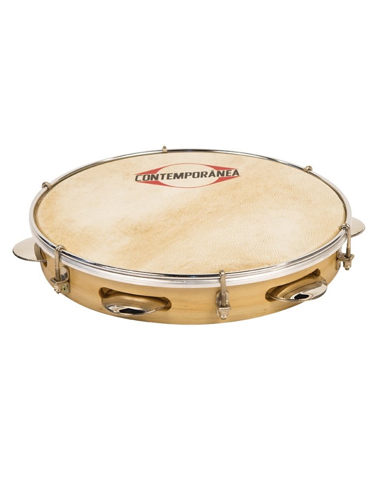 Panderio 10" madera membrana piel Pro Contemporanea