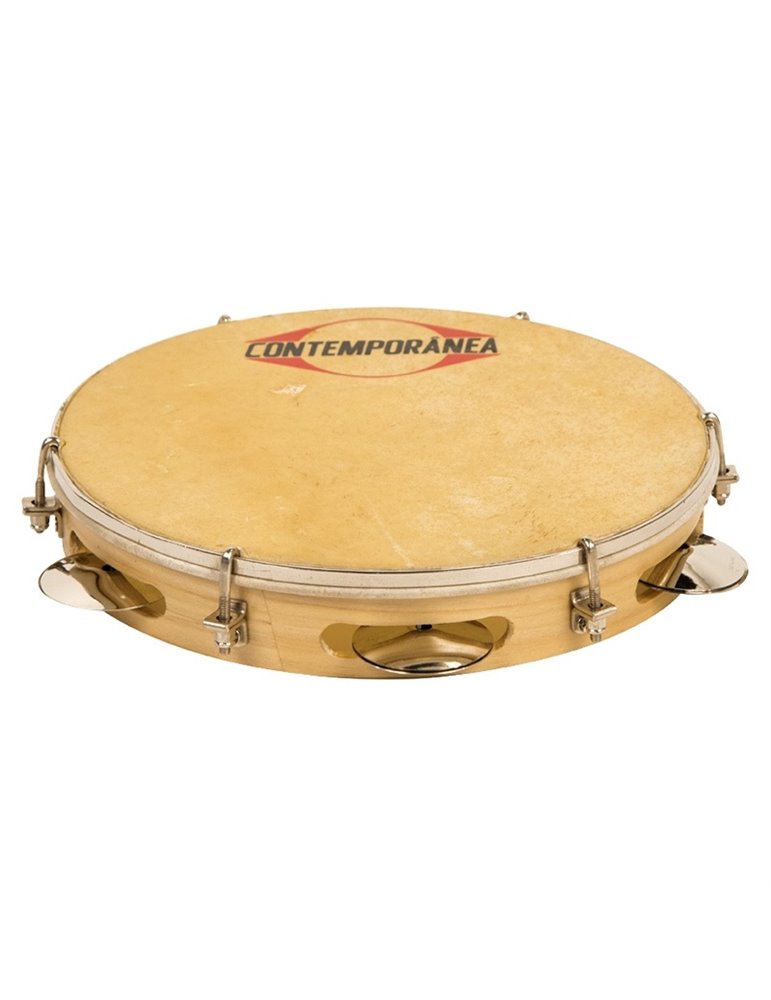 Pandeiro 9" madera extra ligera membrana piel de cabra Pro C