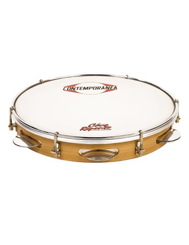 Pandeiro 10" madera de coco membrana sintétitca Pro Contempo