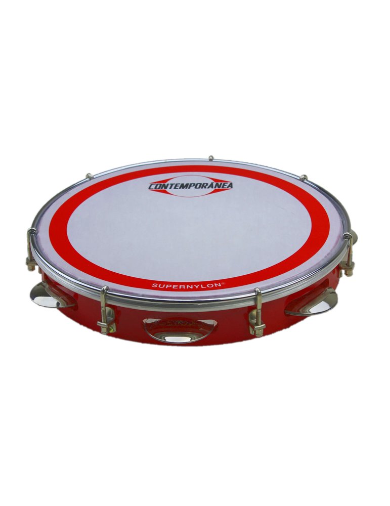 Pandeiro 10’’ Formica PRO LEVE Rojo