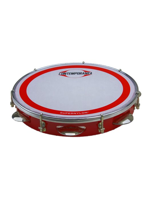 Pandeiro 10’’ Formica PRO LEVE Rojo