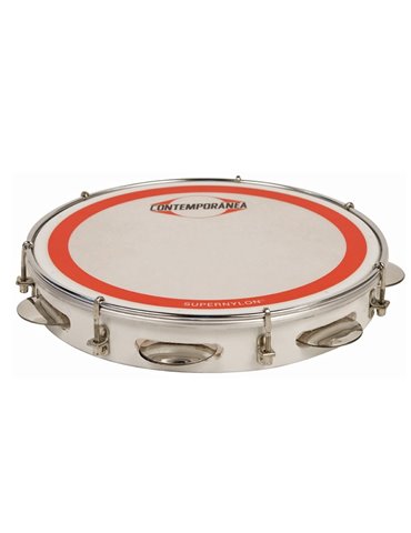 Pandeiro 11" fórmica membrana super nylon Pro Contemporanea