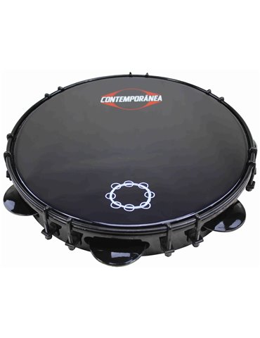Pandeiro 10’’ formica negro café