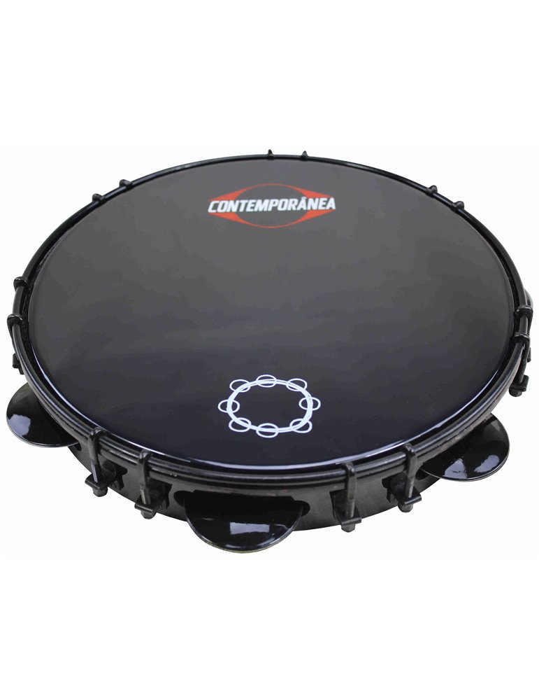 Pandeiro 10’’ formica negro café