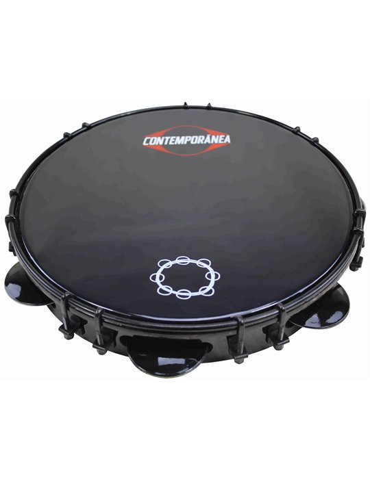 Pandeiro 10’’ formica negro café