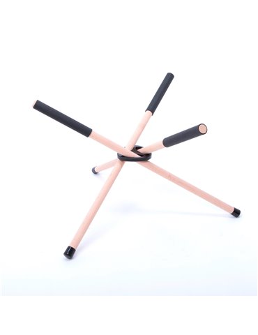 Soporte mediano de madera para surdo 80cm