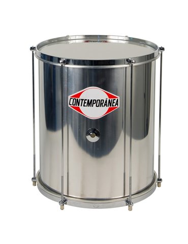 Surdo 14" x 40cm aluminio 6 tensores Contemporanea
