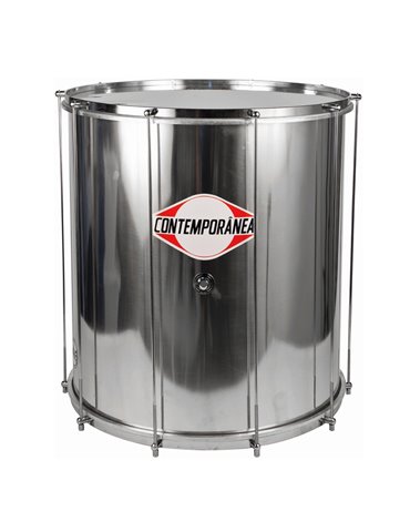 Surdo 22" x 60cm aluminio 10 tensores Contemporanea