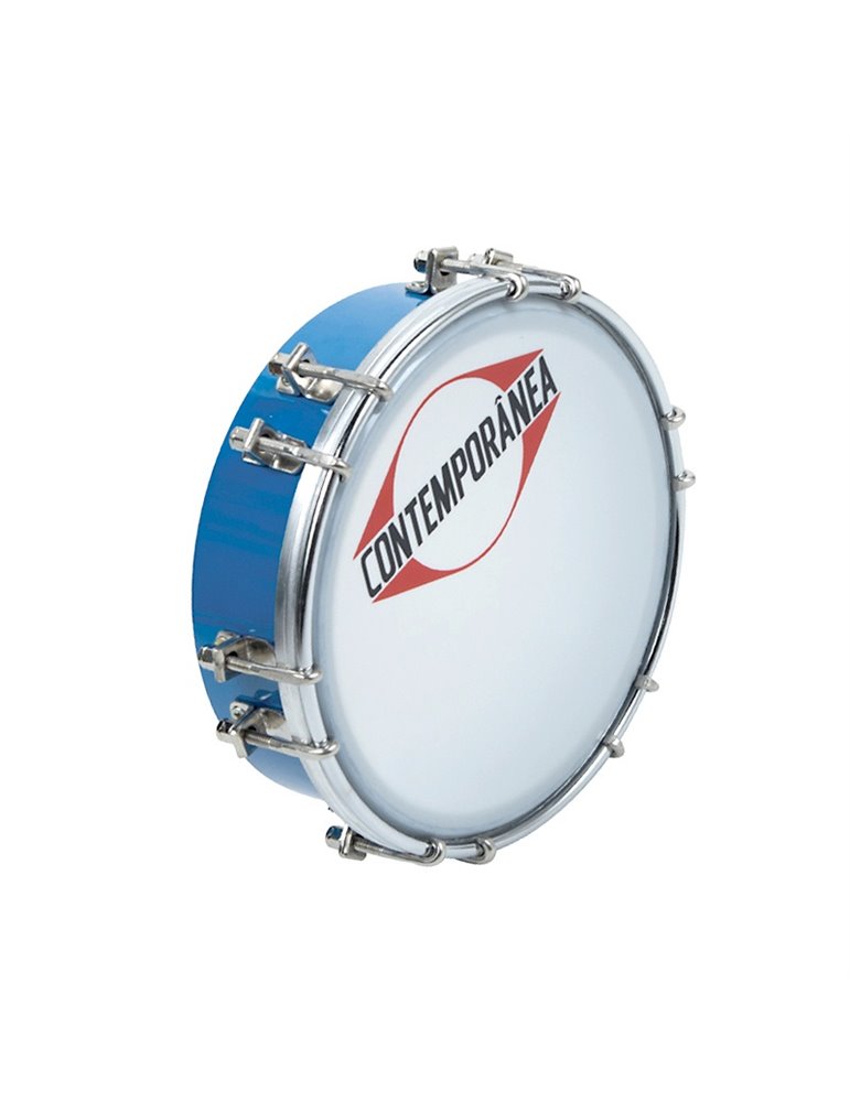 Tamborim 6" fórmica 12 tensores Pro Contemporanea