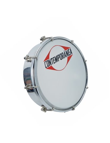Tamborim 6" cromado 8 tensores Pro Contemporanea