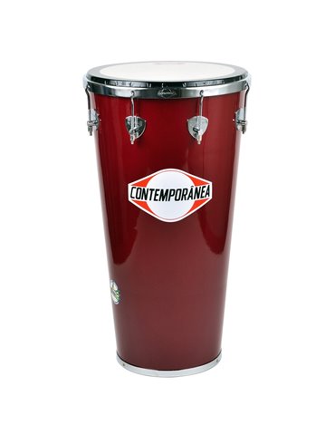 Timba 14" x 70cm madera roja 8 tensores Pro Contemporanea