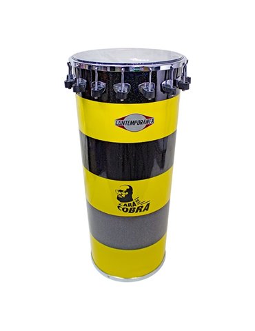 Timba 14" x 90cm Cara de Cobra negro amarillo Pro Contempora