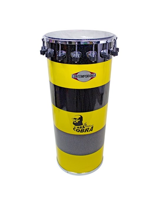 Timba 14" x 90cm Cara de Cobra negro amarillo Pro Contempora