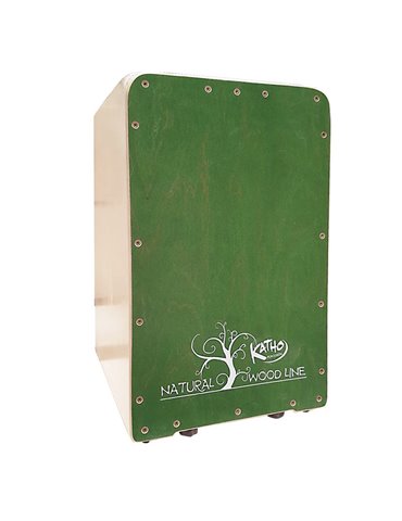 Cajón Katho Wood Line verde