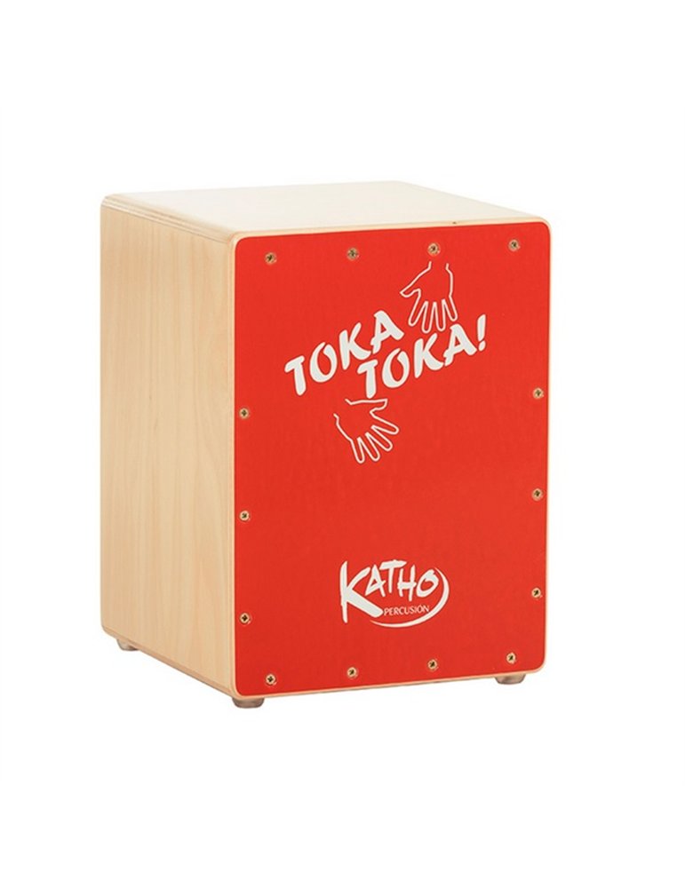 Cajón mini-katho rojo