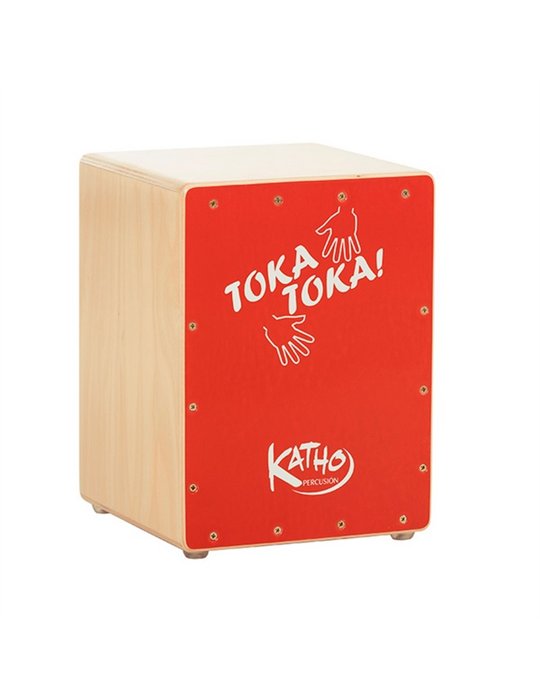 Cajón mini-katho rojo