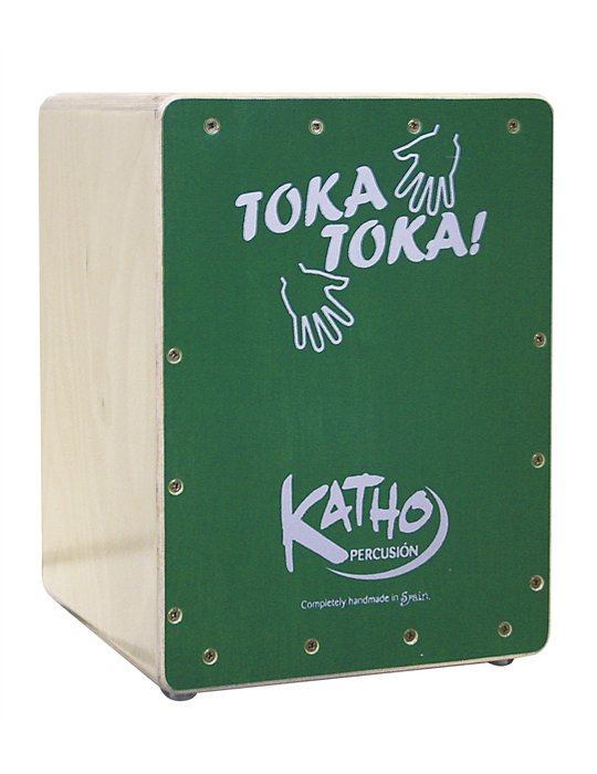 Cajón mini-katho verde