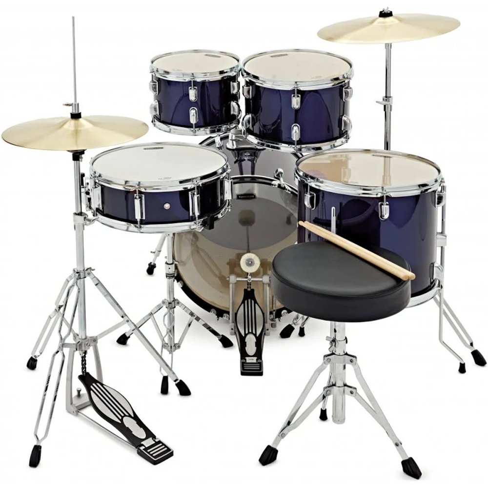 BATERIA TORNADO By MAPEX  18" Azul Metalizado