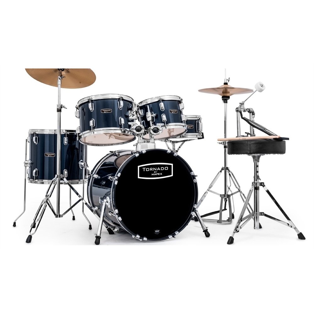 BATERIA TORNADO By MAPEX  18" Azul Metalizado