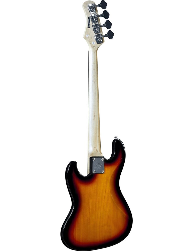 Bajo eléctrico Eko Starter JB100 tipo Jazz formato 3/4 - Sunburst