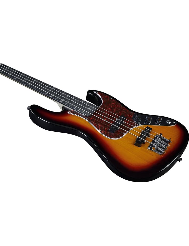 Bajo eléctrico Eko Starter JB100 tipo Jazz formato 3/4 - Sunburst