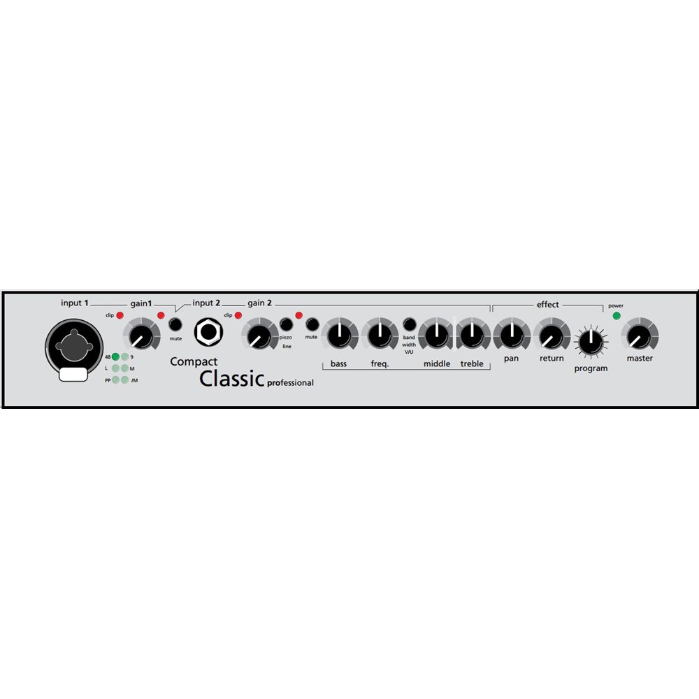 AMPLIFICADOR ACÚSTICO COMPACT CLASSIC PRO DE AER CCLA