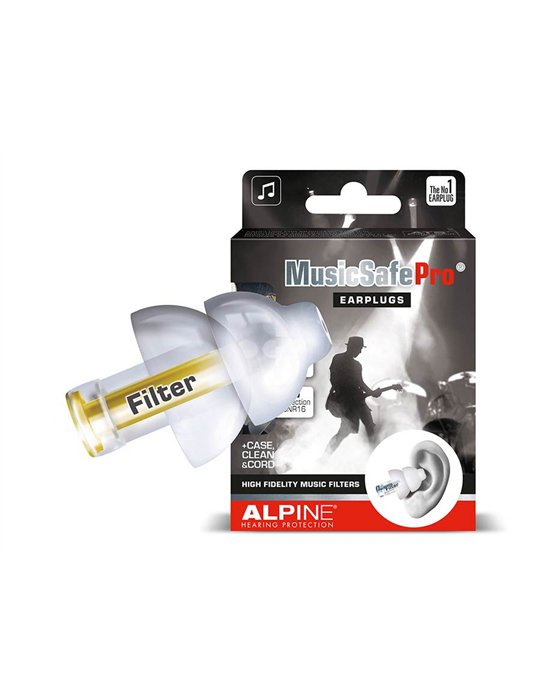 TAPONES OÍDOS MUSICSAFEPRO TRANSPARENTES