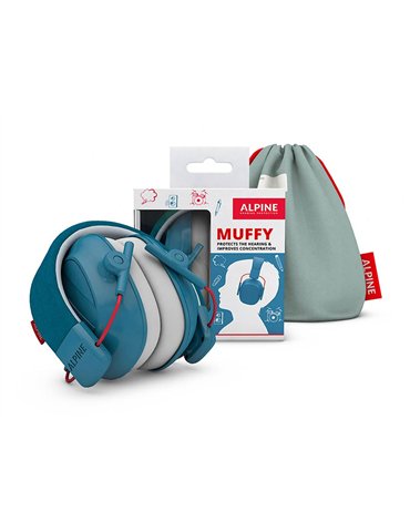 CASCO PROTECCIÓN OÍDOS PARA NIÑOS AZUL