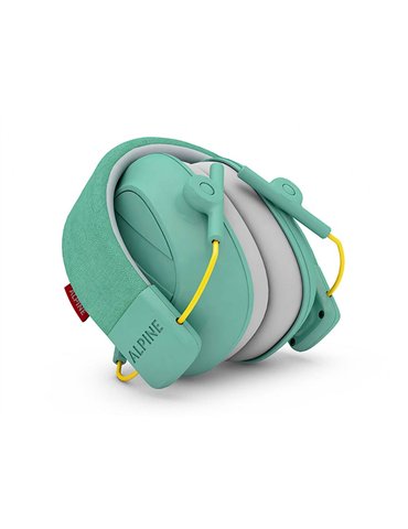 CASCO PROTECCIÓN OÍDOS PARA NIÑOS VERDE CLARO 2