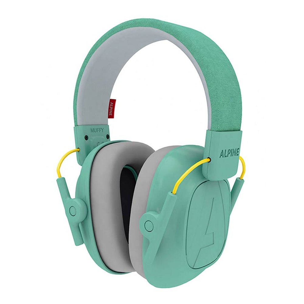 CASCO PROTECCIÓN OÍDOS PARA NIÑOS VERDE CLARO