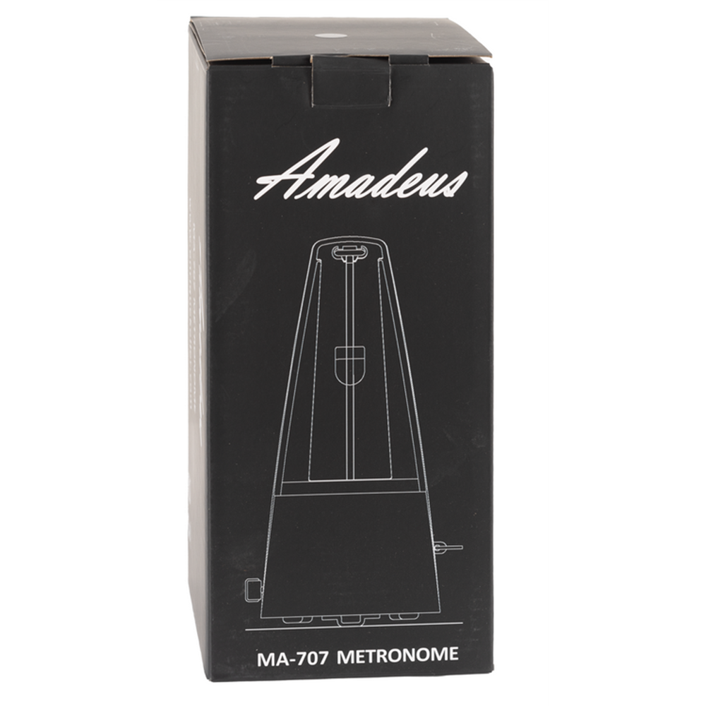 METRÓNOMO DE PIRÁMIDE AMADEUS CON CAMPANA