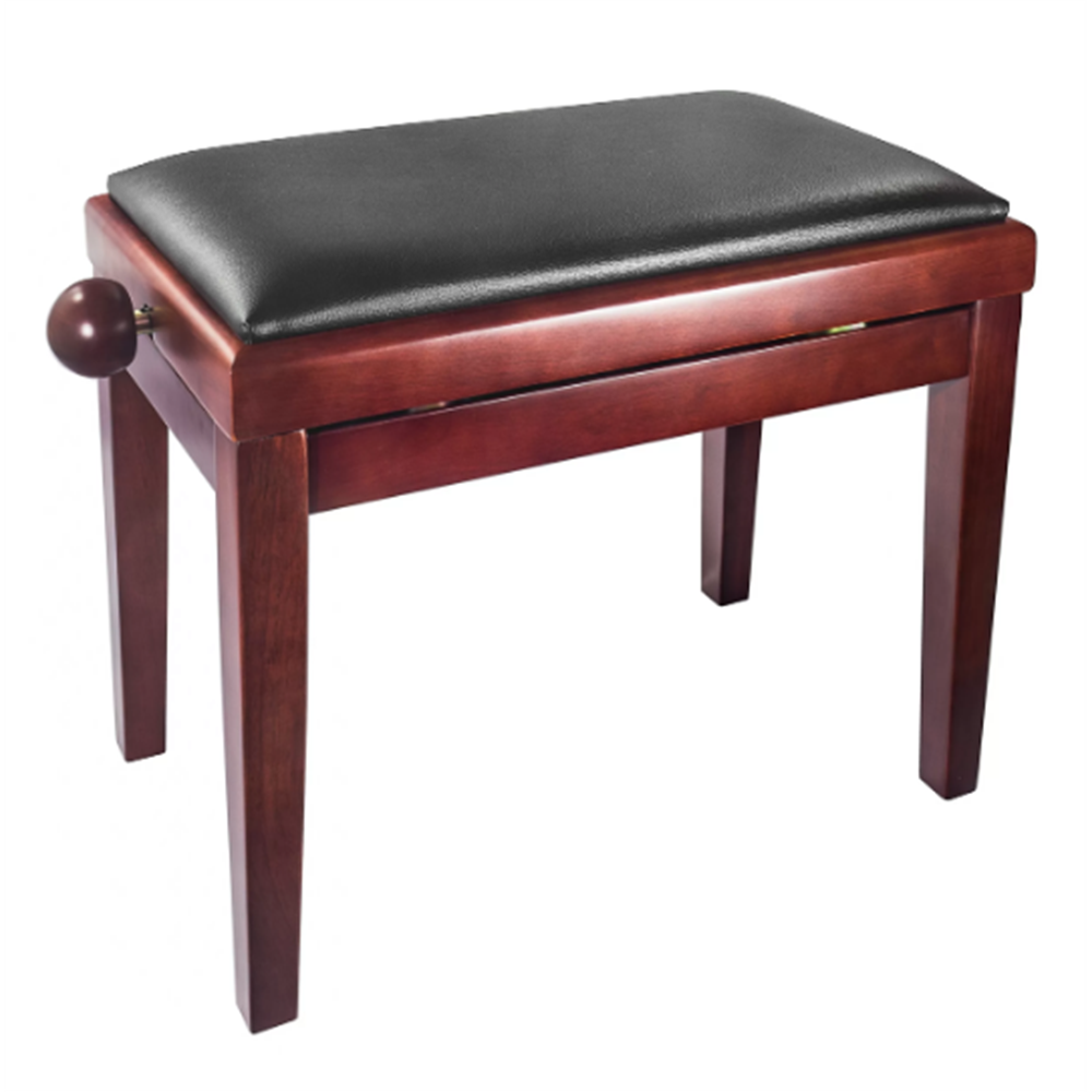 BANQUETA REGULABLE PARA PIANO MARRÓN MATE PB006