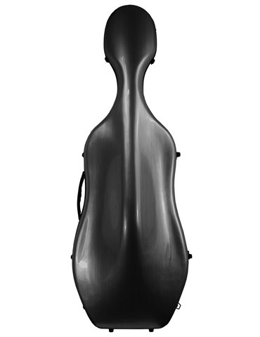 ESTUCHE DE CELLO AMADEUS 4/4 DE FIBRA DE VIDRIO NEGRO