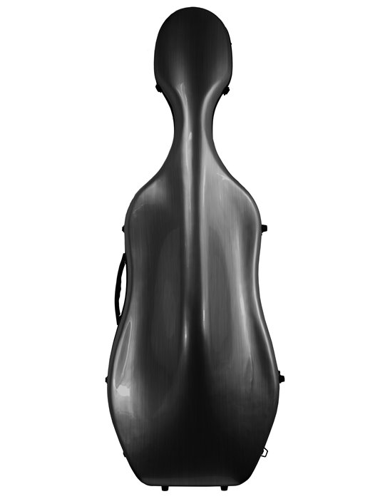 ESTUCHE DE CELLO AMADEUS 4/4 DE FIBRA DE VIDRIO NEGRO