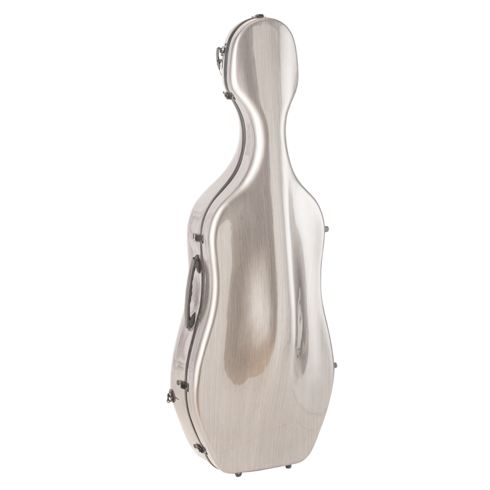 ESTUCHE DE CELLO AMADEUS 4/4 DE FIBRA DE VIDRIO GRIS