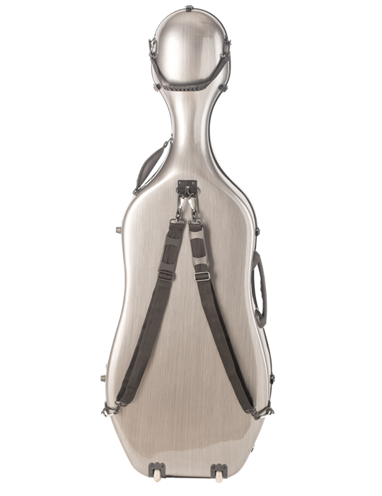 ESTUCHE DE CELLO AMADEUS 4/4 DE FIBRA DE VIDRIO GRIS