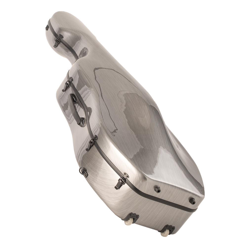 ESTUCHE DE CELLO AMADEUS 4/4 DE FIBRA DE VIDRIO GRIS